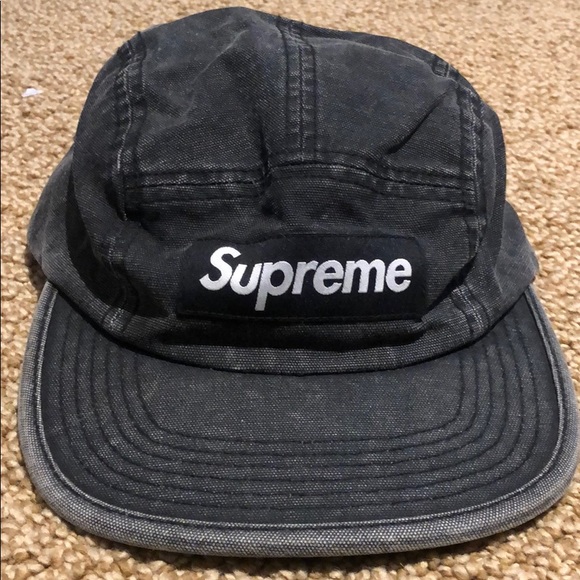 black supreme 5 panel